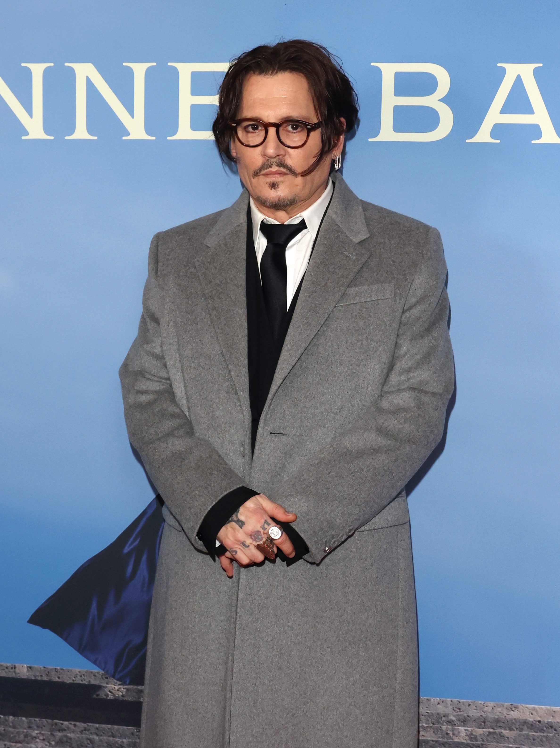 Johnny Depp attends the "Jeanne du Barry" UK Premiere