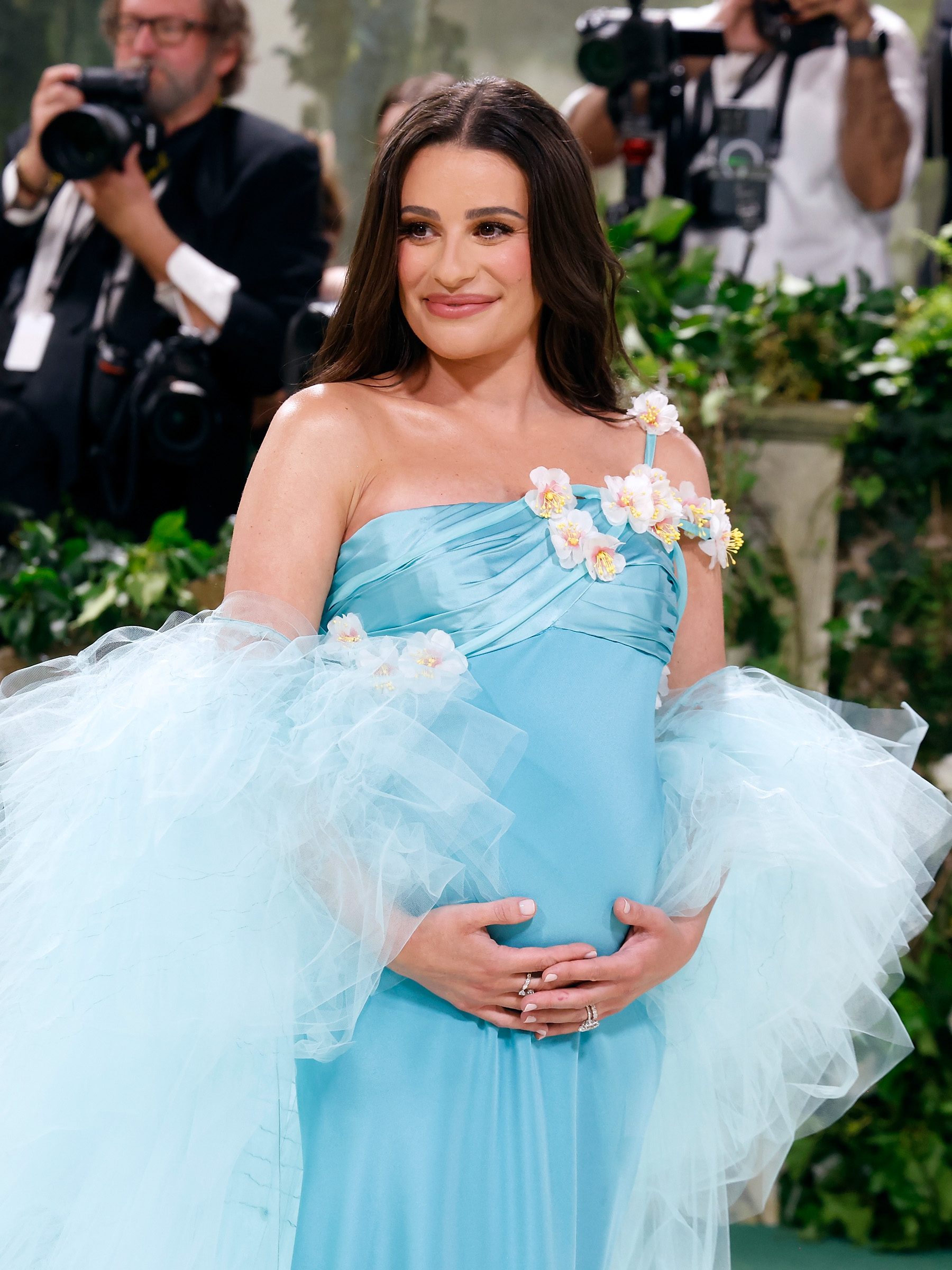 NEW YORK, NEW YORK - MAY 06: Lea Michele attends the 2024 Costume Institute Benefit for "Sleeping Beauties: Reawakening Fashion" at The Metropolitan Museum of Art on May 06, 2024 in New York City. (Photo by Taylor Hill/Getty Images)