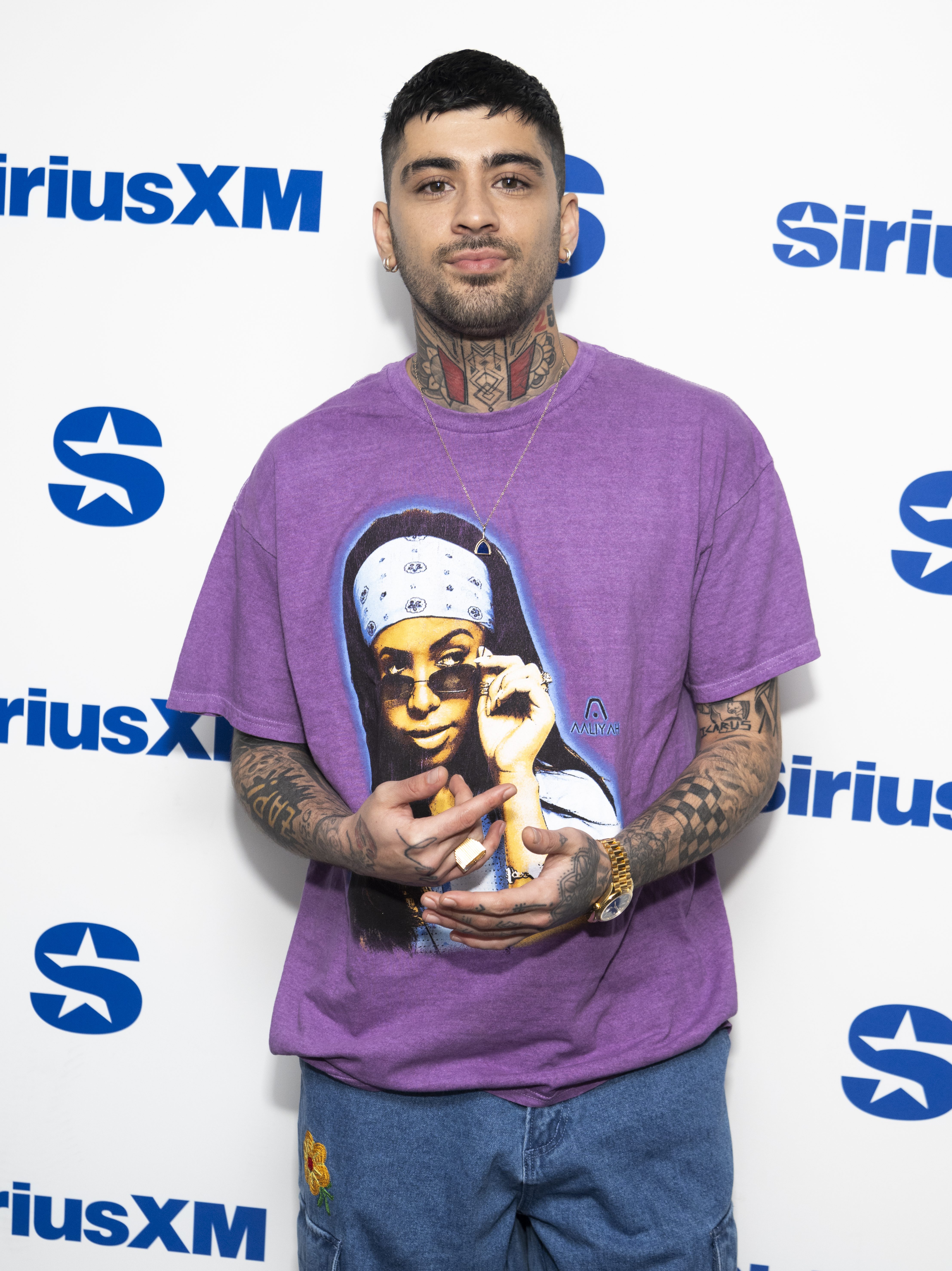 NEW YORK, NEW YORK - MAY 22: Zayn visits the SiriusXM Studios on May 22, 2024 in New York City. (Photo by Noam Galai/Getty Images)