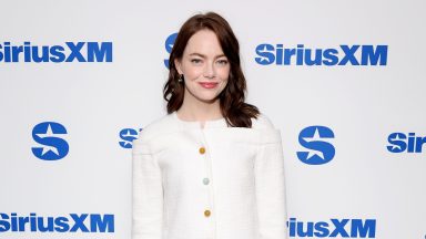 NEW YORK, NEW YORK - JUNE 21: Emma Stone attends SiriusXM's Town Hall with the cast and director of 'Kinds Of Kindness' at SiriusXM Studios on June 21, 2024 in New York City.  (Photo by Cindy Ord/Getty Images for SiriusXM)