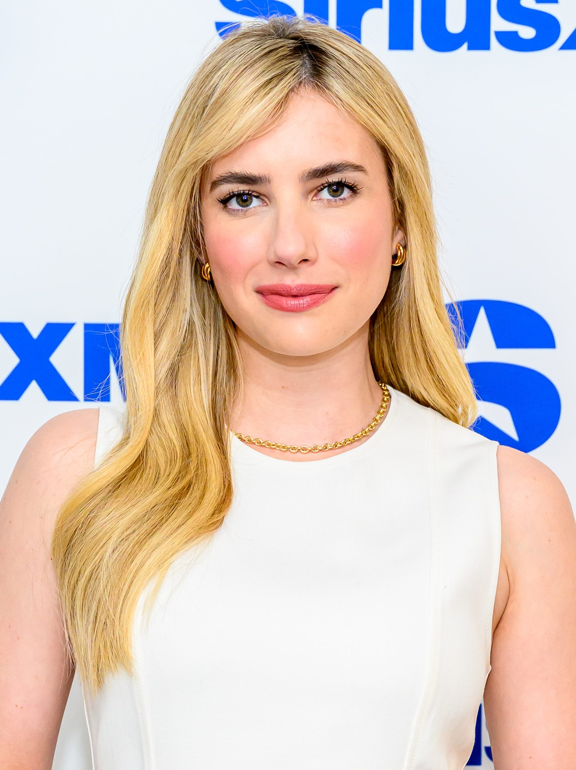 NEW YORK, NEW YORK - JUNE 26: Emma Roberts visit SiriusXM Studios on June 26, 2024 in New York City. (Photo by Roy Rochlin/Getty Images)