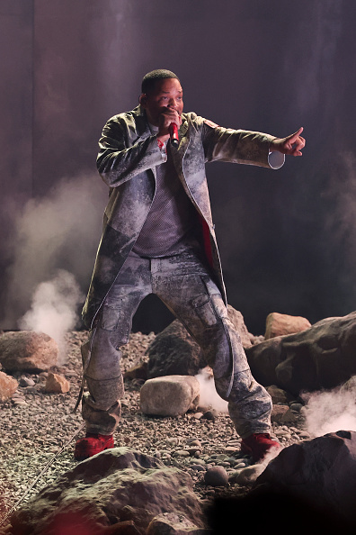 Will Smith performs onstage at the 2024 BET Awards at Peacock Theater on June 30, 2024 in Los Angeles, California. (Photo by Christopher Polk/Billboard via Getty Images)