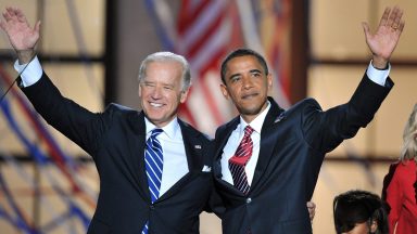 Joe Biden and Barack Obama