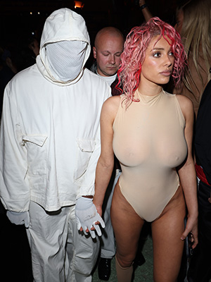 Kanye West and Bianca Censori