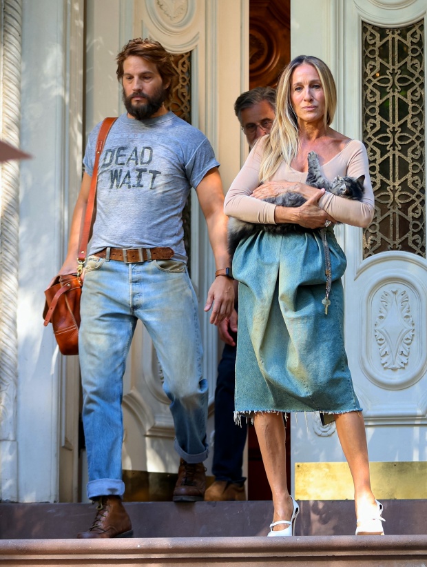 Logan Marshall Green and Sarah Jessica Parker 