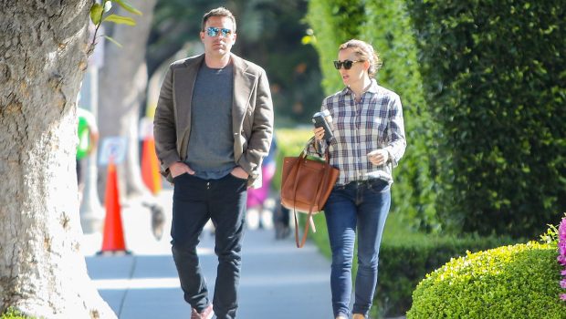 LOS ANGELES, CA - APRIL 09: Ben Affleck and Jennifer Garner are seen on April 09, 2019 in Los Angeles, California.  (Photo by BG004/Bauer-Griffin/GC Images)