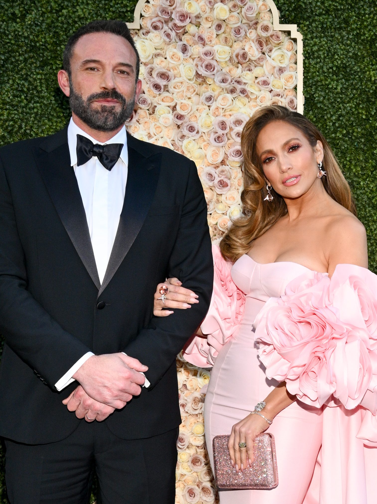 Ben Affleck and Jennifer Lopez at the 81st Golden Globe Awards