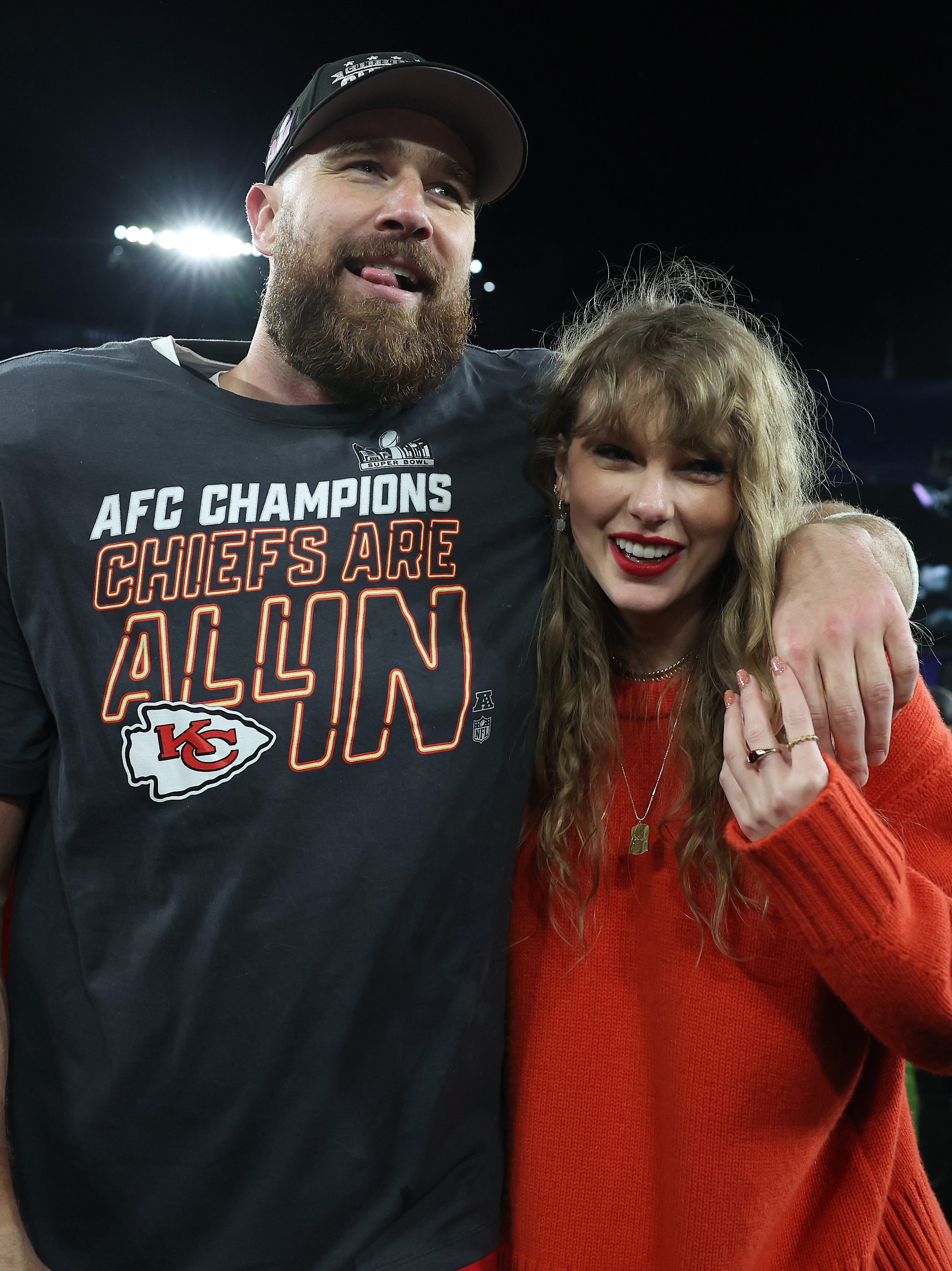 Travis Kelce and Taylor Swift