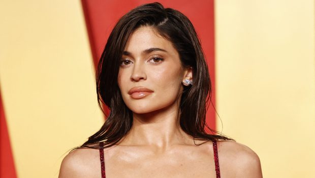 US media personality Kylie Jenner attends the Vanity Fair Oscars Party at the Wallis Annenberg Center for the Performing Arts in Beverly Hills, California, on March 10, 2024. (Photo by Michael TRAN / AFP) (Photo by MICHAEL TRAN/AFP via Getty Images)