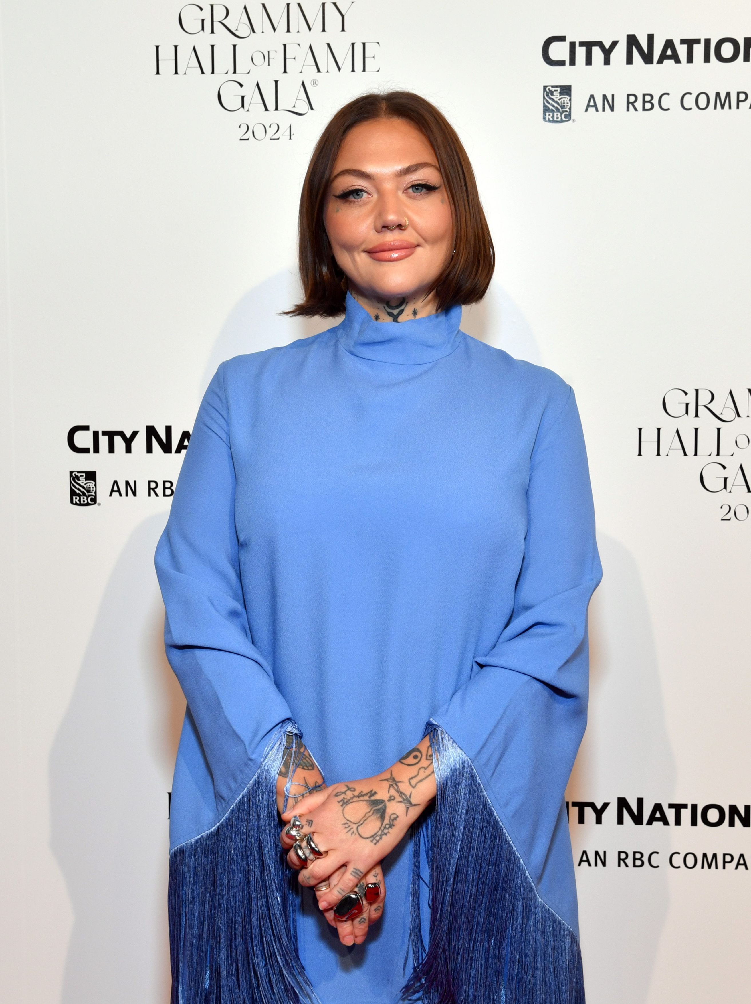 LOS ANGELES, CALIFORNIA - MAY 21: Elle King attends GRAMMY Museum's Inaugural GRAMMY Hall Of Fame Gala and Concert presented by City National Bank at The Novo by Microsoft at L.A. Live on May 21, 2024 in Los Angeles, California.  (Photo by Sarah Morris/Getty Images for The Recording Academy)