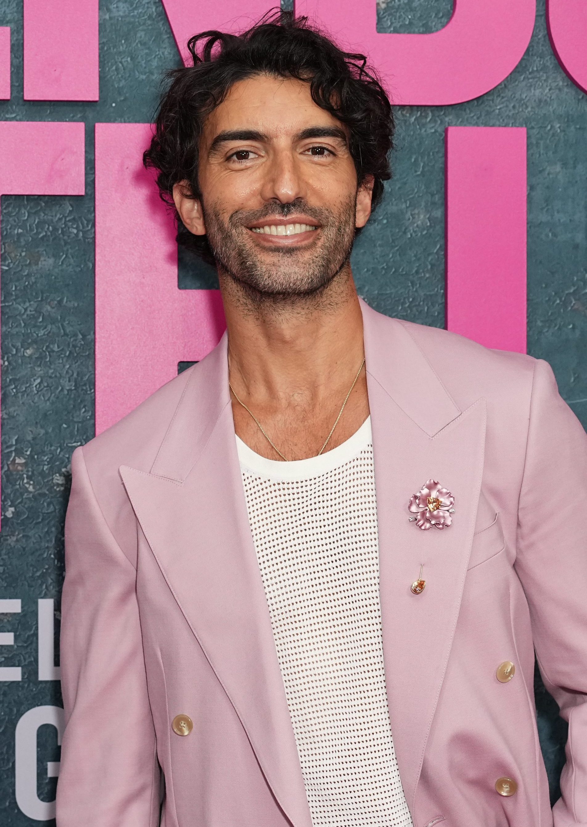 Justin Baldoni at the "It Ends With Us" New York Premiere
