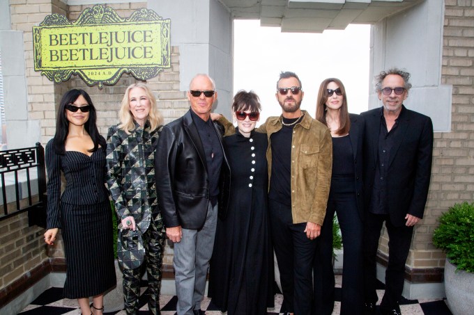 The Beetlejuice Beetlejuice’ Cast at the New York Photo Call