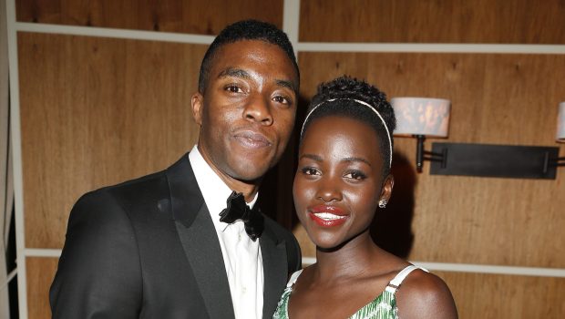 Lupita Nyong'o and Chadwick Boseman