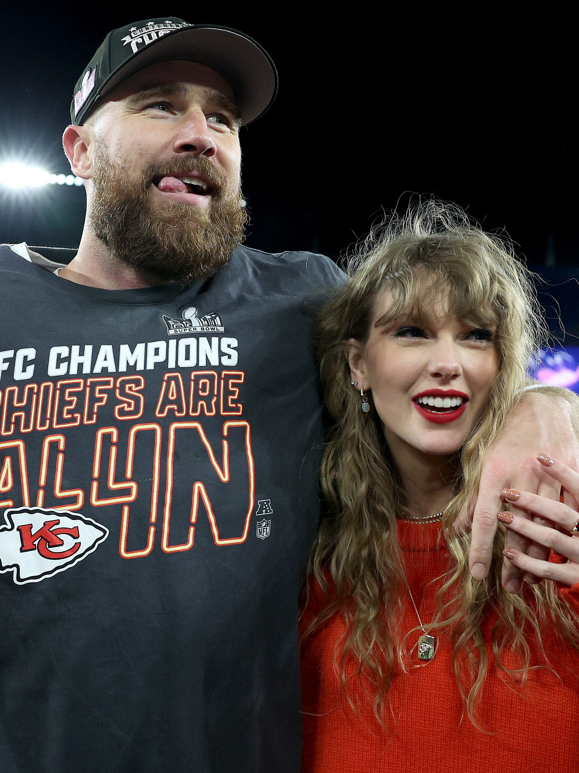 Travis Kelce and Taylor Swift