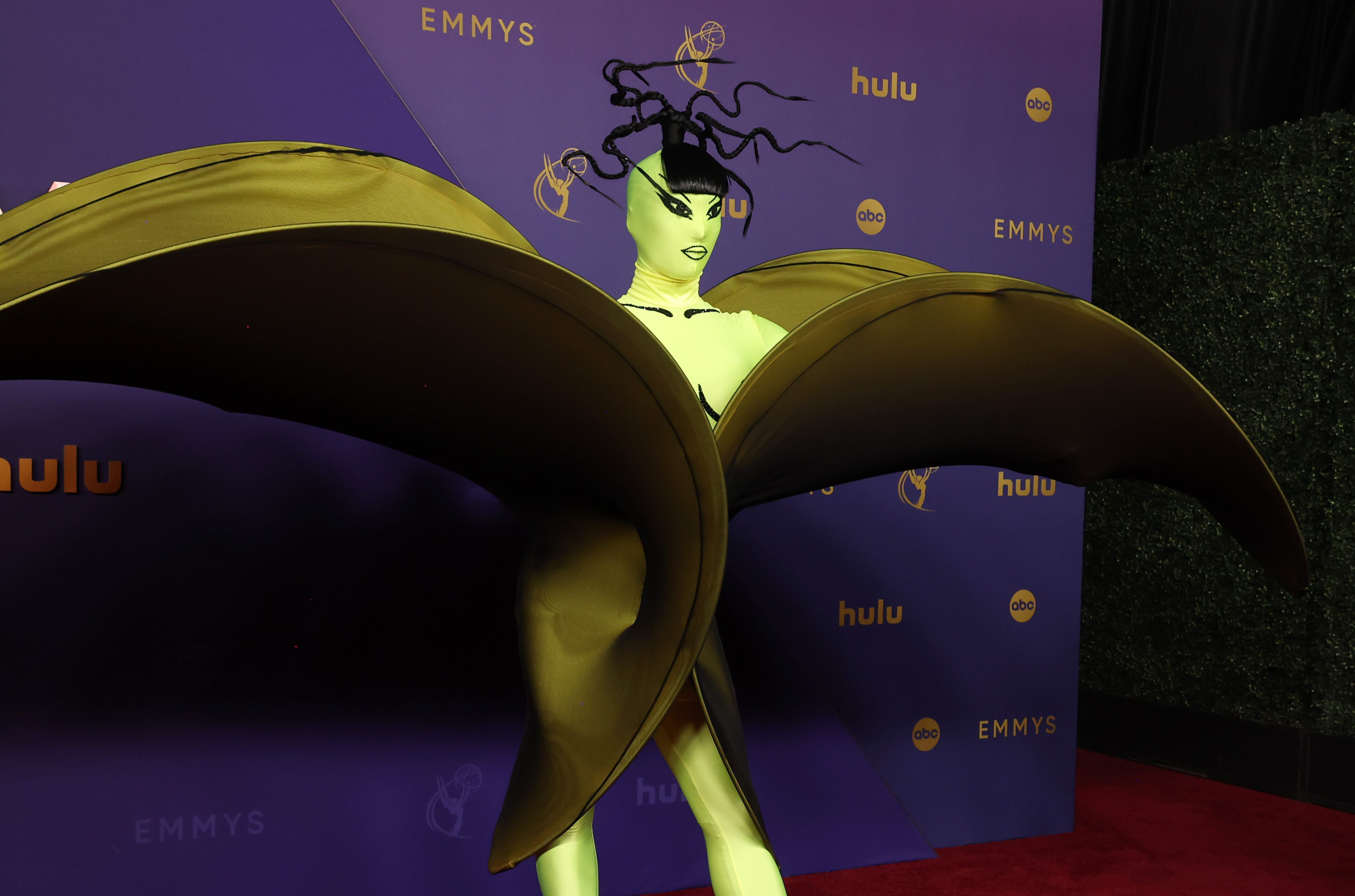 Nymphia Wind attends the 76th Primetime Emmy Awards