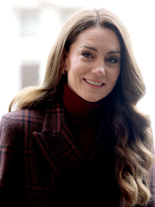 LONDON, ENGLAND - JANUARY 14: Catherine, Princess of Wales during a visit to The Royal Marsden Hospital on January 14, 2025 in London, England. The Prince and Princess of Wales have today become Joint Patrons of The Royal Marsden NHS Foundation Trust following a visit by Her Royal Highness to the hospital’s Chelsea site. The Princess’ own personal cancer journey saw her receive treatment from The Royal Marsden. The Royal Marsden opened its doors in 1851 as the world’s first hospital dedicated to cancer diagnosis, treatment, research and education. (Photo by Chris Jackson/Getty Images)