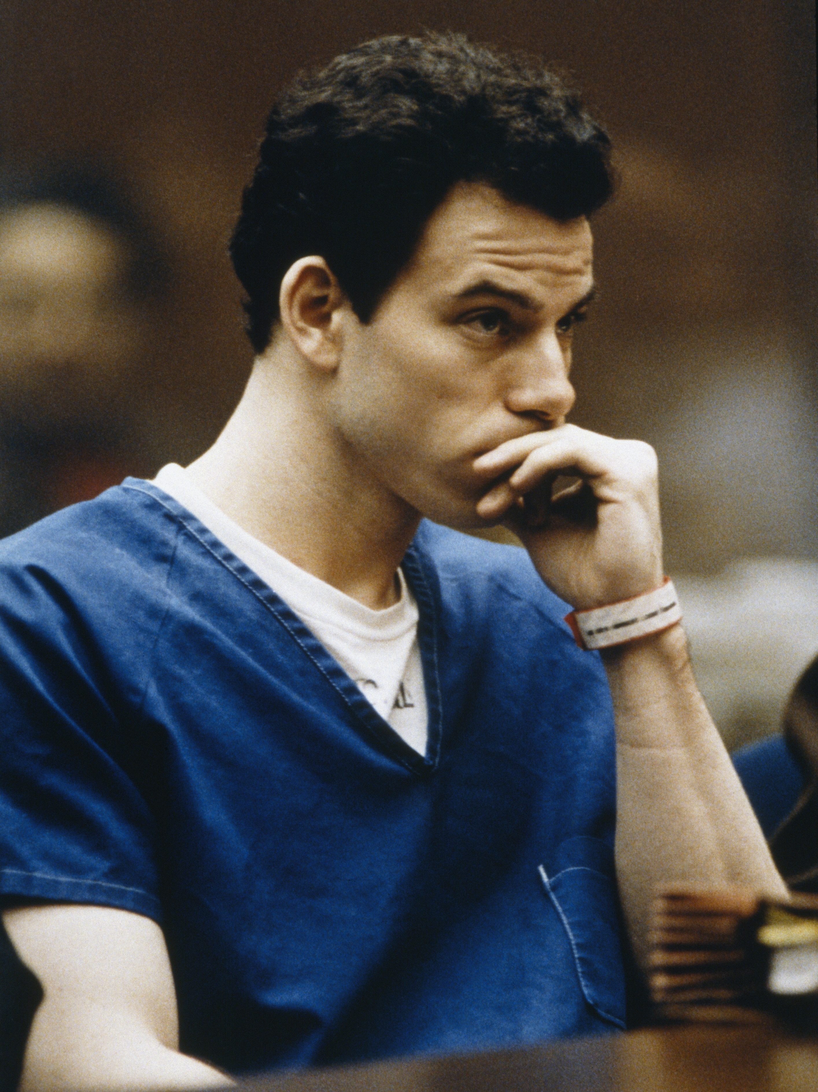 TRIAL OF BROTHERS LYLE & ERIK MENENDEZ, PARRICIDES (Photo by Ted Soqui/Sygma via Getty Images)