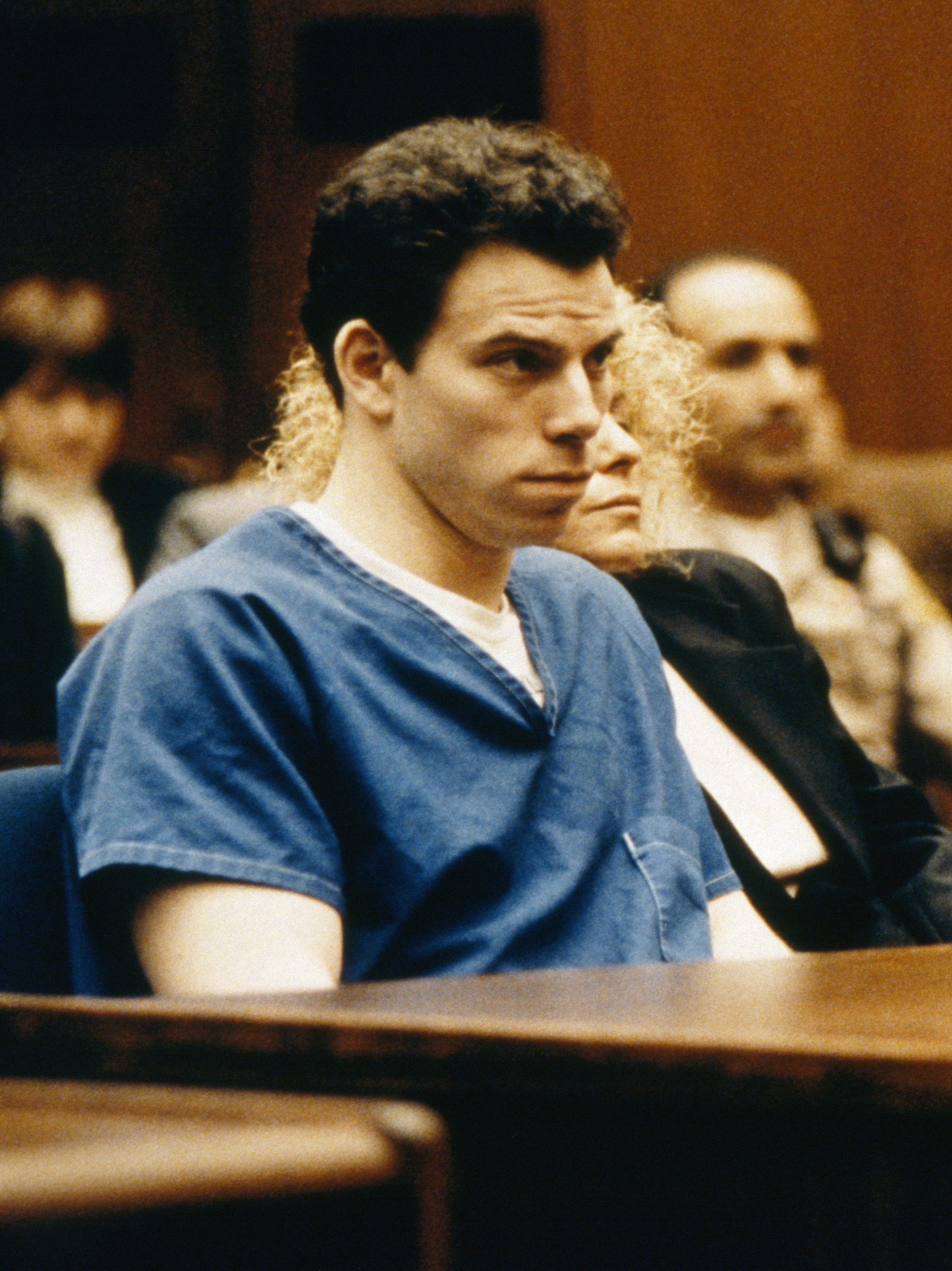 TRIAL OF BROTHERS LYLE & ERIK MENENDEZ, PARRICIDES (Photo by Ted Soqui/Sygma via Getty Images)