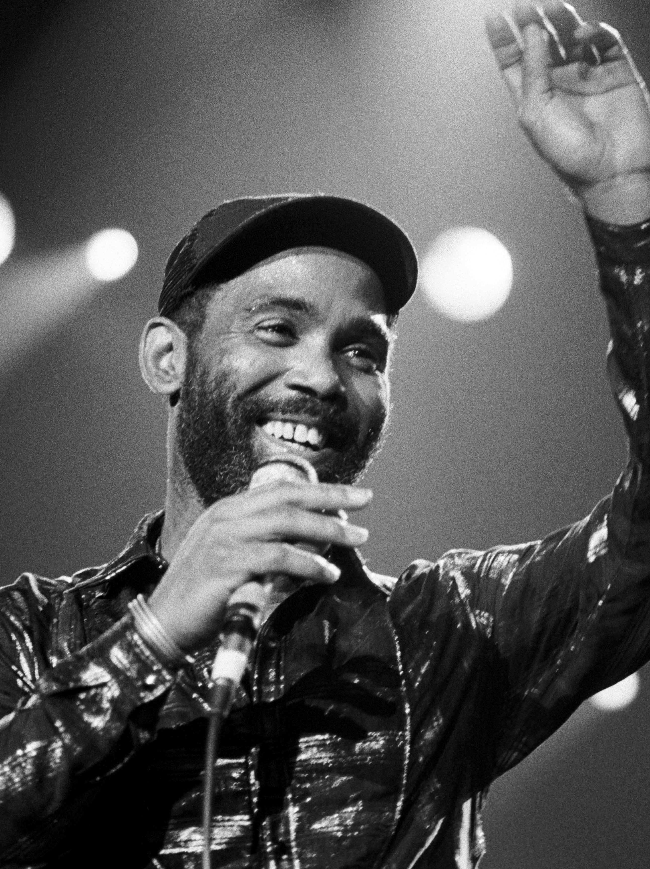 Frankie Beverly of the R and B group Maze