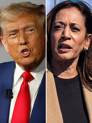 Donald Trump, Kamala Harris