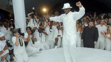 Sean "P. Diddy" Combs at the PS2 Estate during PS2 Estate Day 3 - 6th Annual P. Diddy White Party in Bridgehampton, New York, United States. (Photo by Dimitrios Kambouris/WireImage for Bragman Nyman Cafarelli)