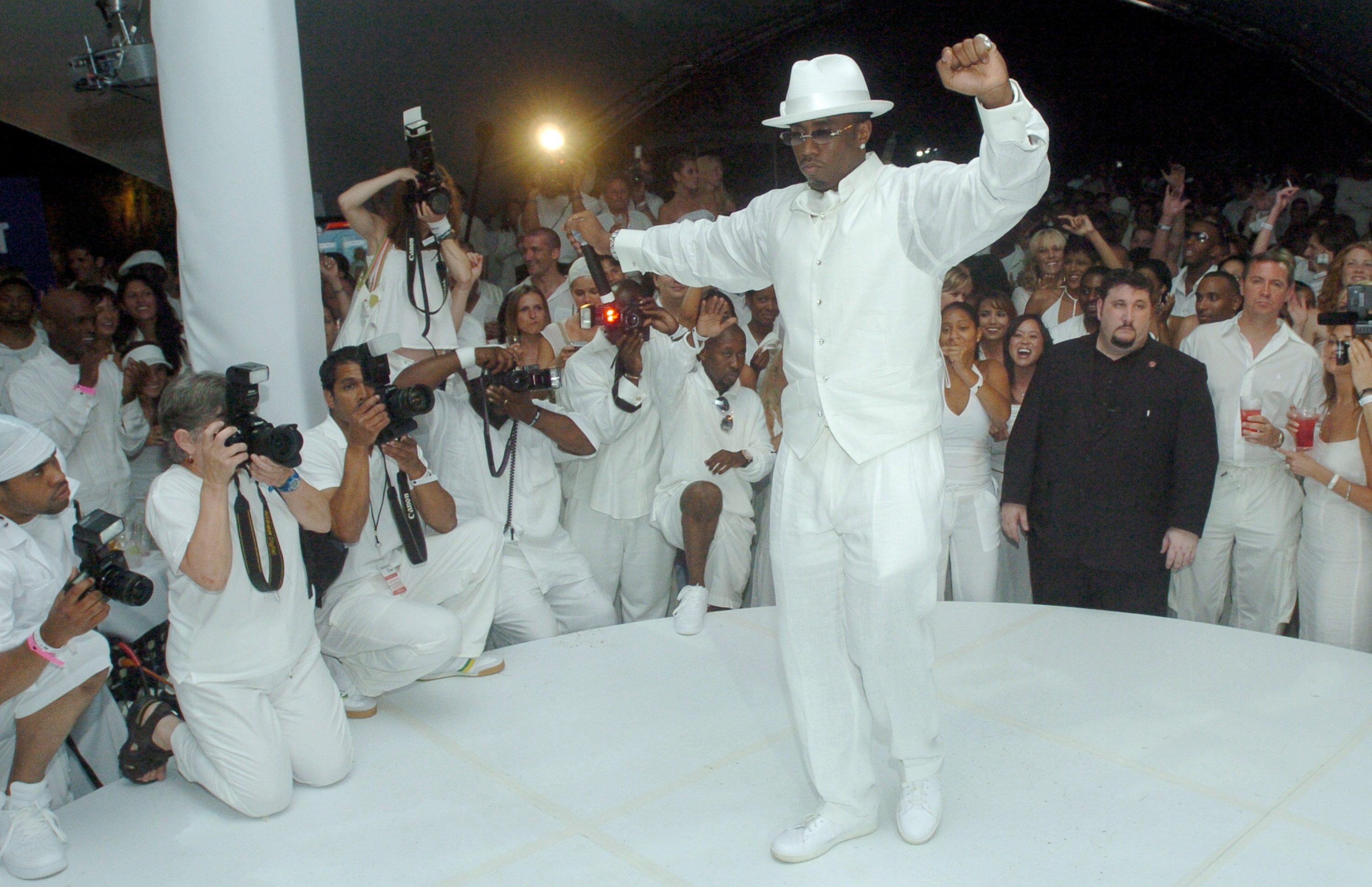 Sean "P. Diddy" Combs at the PS2 Estate during PS2 Estate Day 3 - 6th Annual P. Diddy White Party in Bridgehampton, New York, United States. (Photo by Dimitrios Kambouris/WireImage for Bragman Nyman Cafarelli)