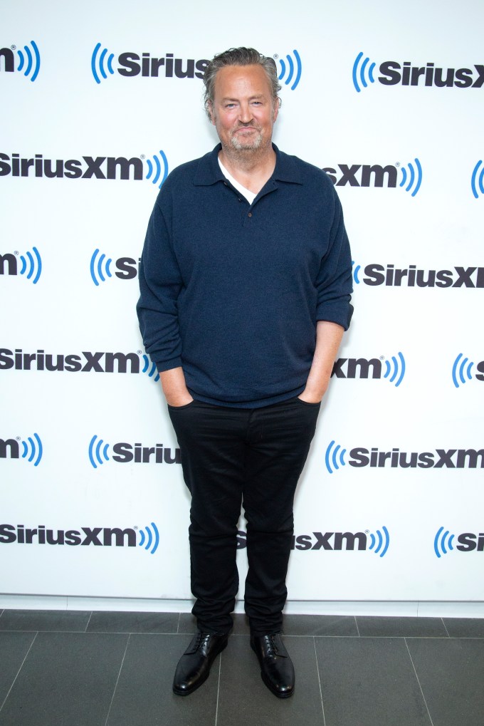 Matthew Perry Visits SiriusXM