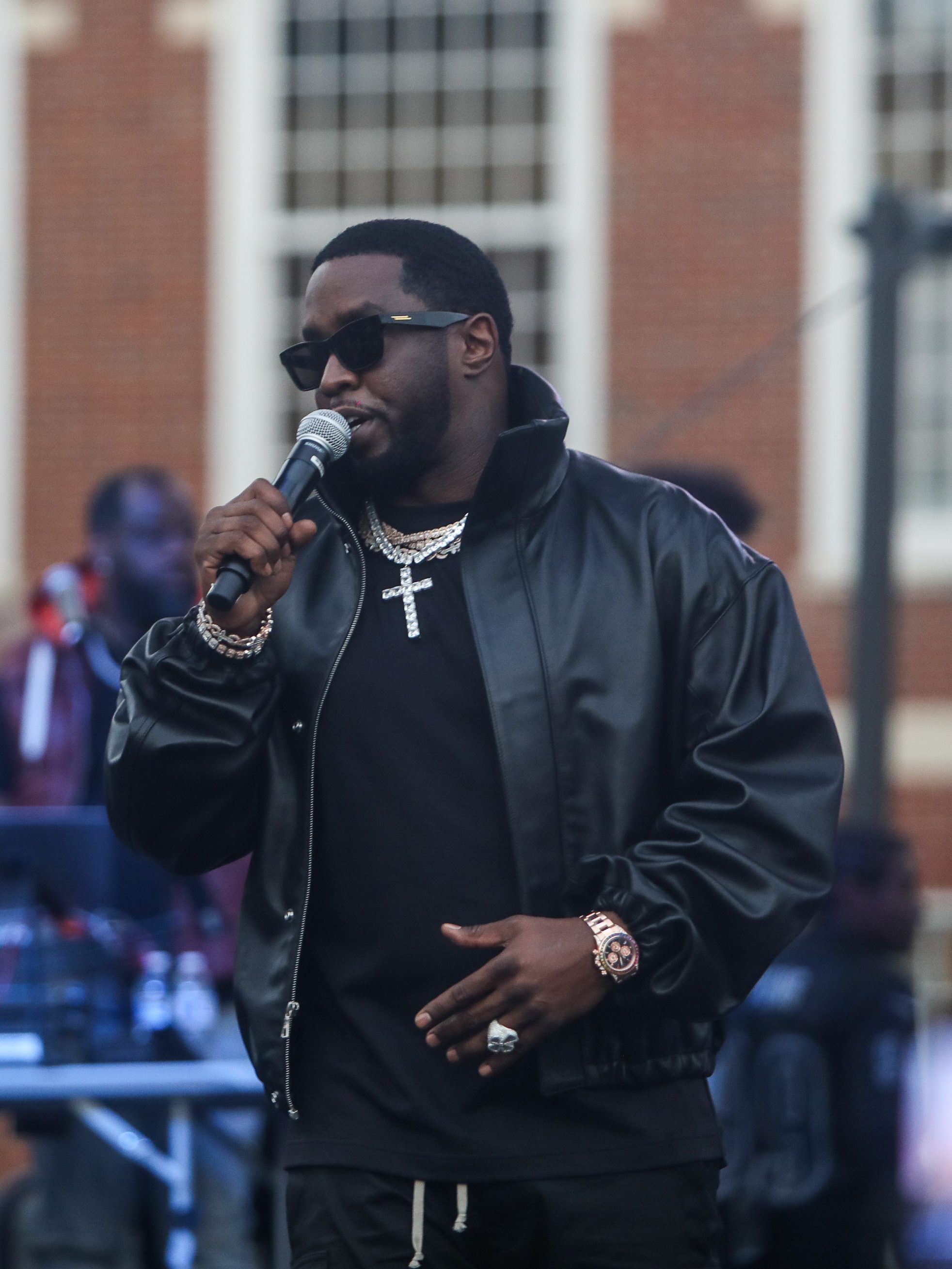 WASHINGTON, DC - OCTOBER 20: Sean "Diddy" Combs performs at Howard University's Yardfest on October 20, 2023 in Washington, DC. (Photo by Thaddaeus McAdams/WireImage)