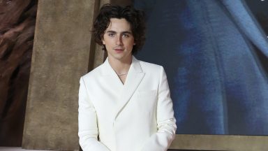 SEOUL, SOUTH KOREA - FEBRUARY 22:  Timothee Chalamet attends the "Dune: Part Two" Seoul Premiere on February 22, 2024 in Seoul, South Korea. (Photo by Chung Sung-Jun/Getty Images)