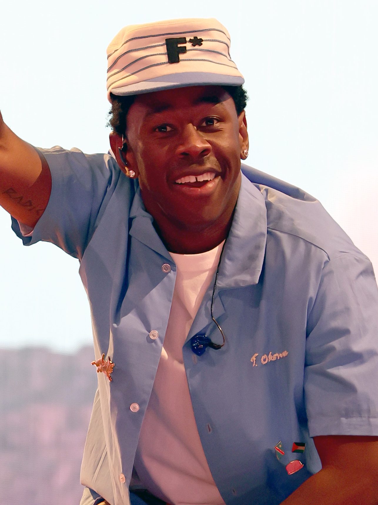 INDIO, CALIFORNIA - APRIL 13: (FOR EDITORIAL USE ONLY) Tyler, the Creator performs at the Coachella Stage during the 2024 Coachella Valley Music and Arts Festival at Empire Polo Club on April 13, 2024 in Indio, California. (Photo by Arturo Holmes/Getty Images for Coachella)