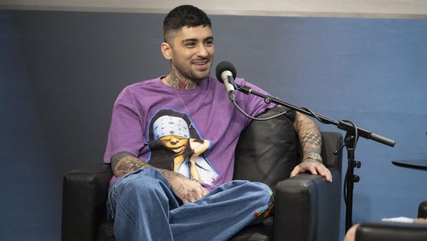 NEW YORK, NEW YORK - MAY 22: Zayn speaks with Pandora host Melony Torres at the SiriusXM Studios on May 22, 2024 in New York City. (Photo by Noam Galai/Getty Images)