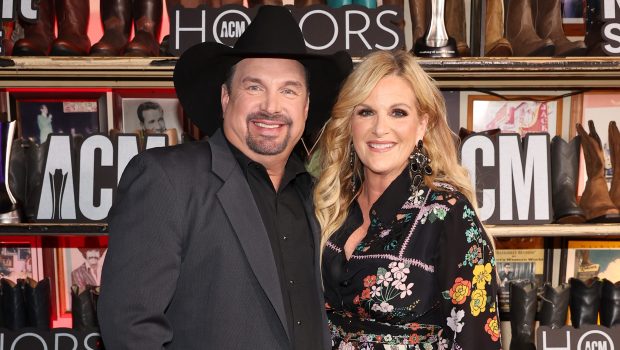 NASHVILLE, TENNESSEE - AUGUST 21: (L-R) Garth Brooks and Trisha Yearwood attend the 17th Academy Of Country Music Honors at Ryman Auditorium on August 21, 2024 in Nashville, Tennessee.  (Photo by Terry Wyatt/Getty Images for ACM)