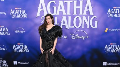 LOS ANGELES, CALIFORNIA - SEPTEMBER 16: Kathryn Hahn attends the Special Launch Event for Marvel Television's "Agatha All Along" at El Capitan Theatre on September 16, 2024 in Los Angeles, California. (Photo by Axelle/Bauer-Griffin/FilmMagic)