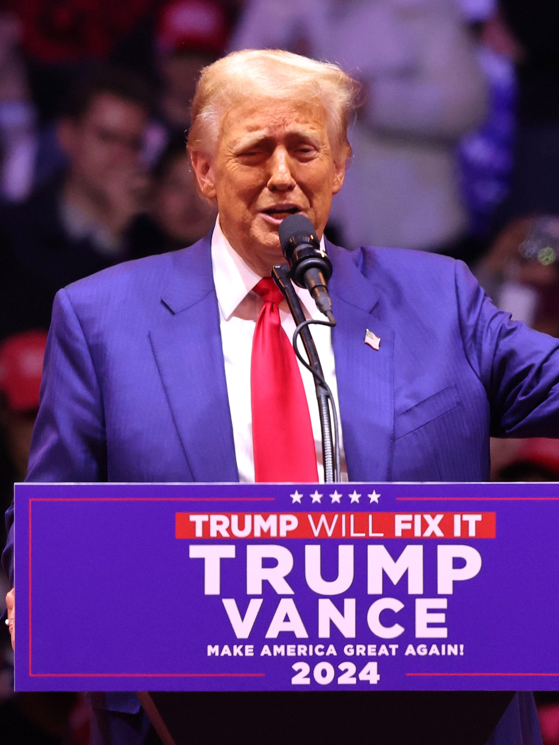 Why Donald Trump Was Riding in a Garbage Truck at Green Bay Rally