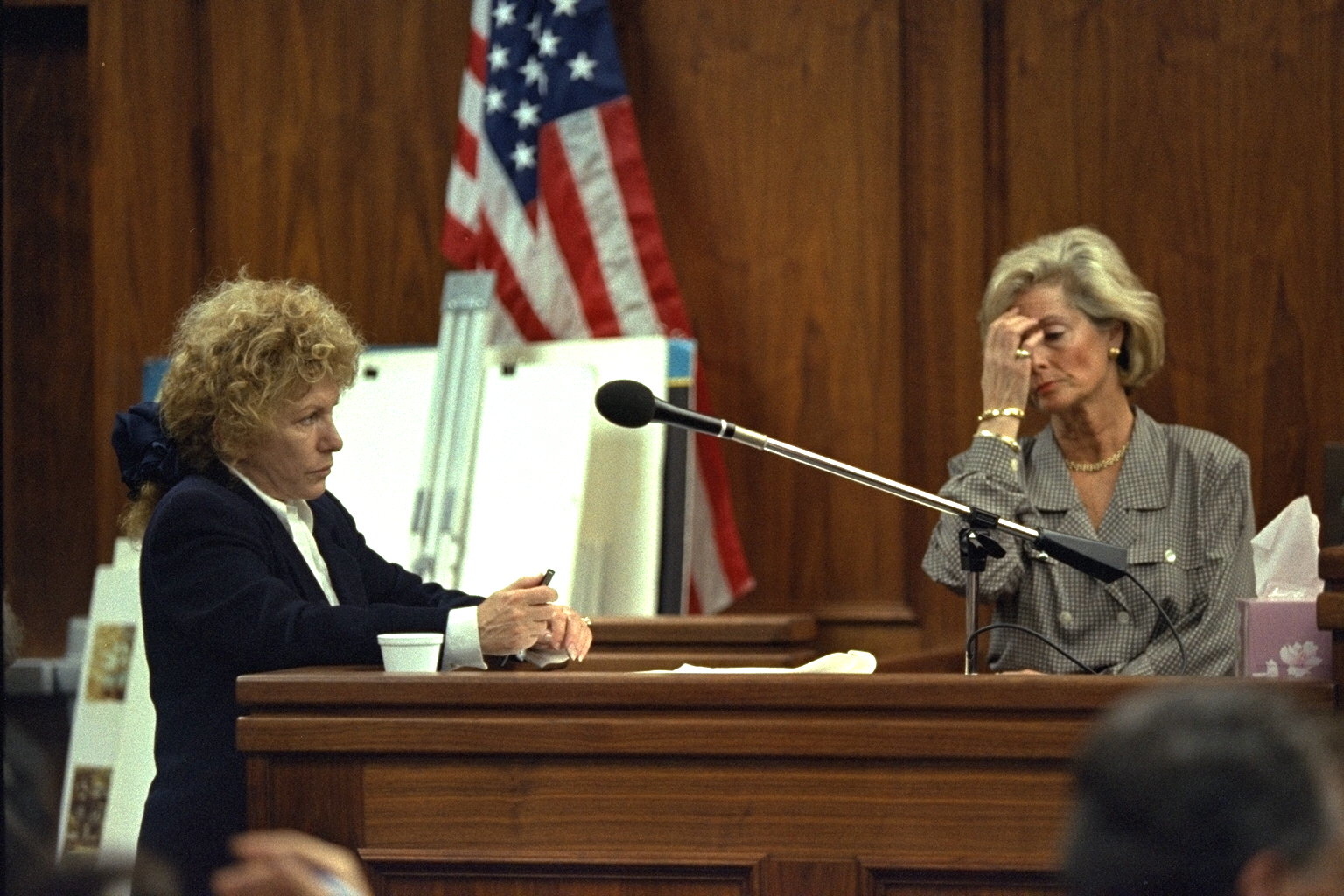 TRIAL OF THE MENENDEZ BROTHERS (Photo by Kim Kulish/Sygma via Getty Images)