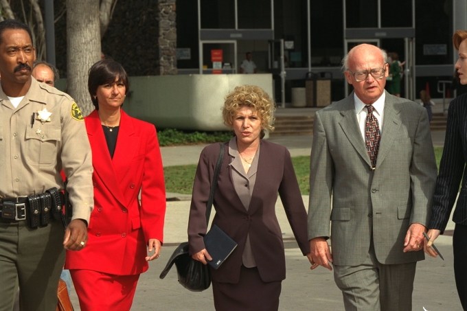 Leslie Abramson Walking Out of Court