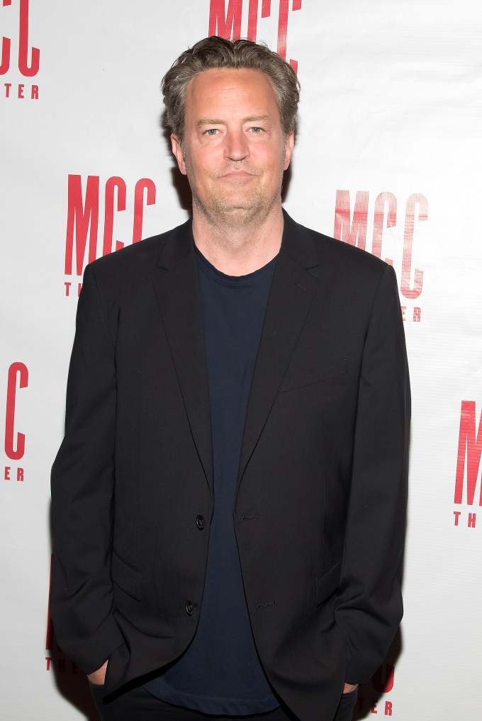 Matthew Perry At the “The End Of Longing” Opening Night