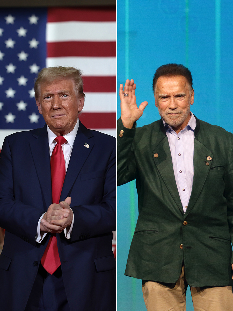 donald trump arnold schwarzenegger