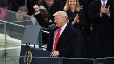 WASHINGTON, DC - JANUARY 20: The inauguration of President Donald J. Trump on January 20, 2017.
(Photo by Jonathan Newton /The Washington Post via Getty Images)