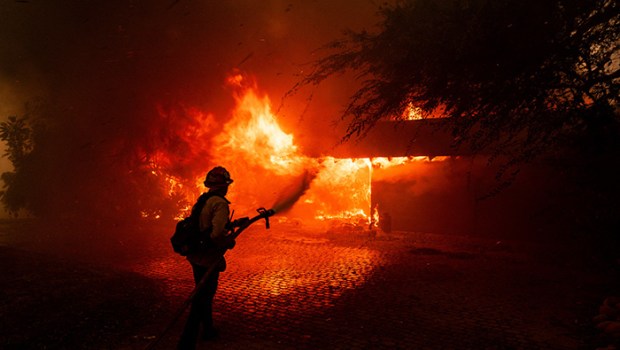 Mountain Fire Near Los Angeles: Ventura County Wildfire Photos