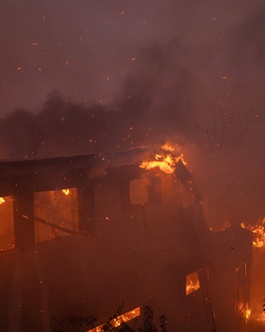 Mountain Fire Near Los Angeles: Ventura County Wildfire Photos