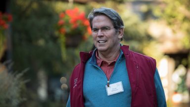 SUN VALLEY, ID - JULY 12: Scott Bessent, head of Key Square Group and former chief investment officer of Soros Fund Management, attends the second day of the annual Allen & Company Sun Valley Conference, July 12, 2017 in Sun Valley, Idaho. Every July, some of the world's most wealthy and powerful businesspeople from the media, finance, technology and political spheres converge at the Sun Valley Resort for the exclusive weeklong conference. (Photo by Drew Angerer/Getty Images)