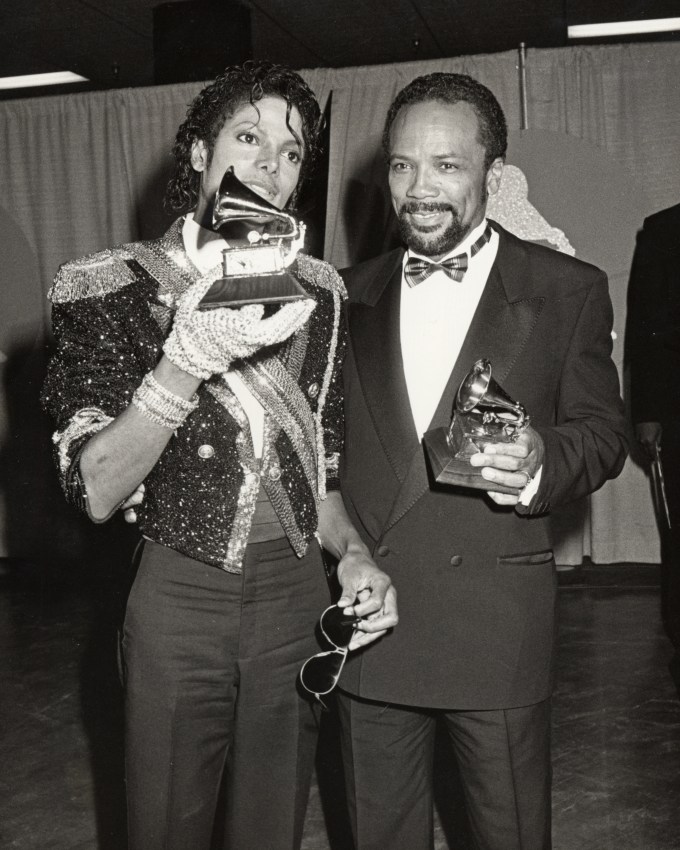 Quincy Jones With Michael Jackson