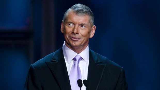 HOUSTON - APRIL 04:  WWE Chairman Vince McMahon inducts Stone Cold Steve Austin into the WWE Hall of Fame at the 25th Anniversary of WrestleMania's WWE Hall of Fame at the Toyota Center on April 4, 2009 in Houston, Texas.  (Photo by Bob Levey/WireImage)