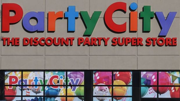 SHERWOOD PARK, CANADA - APRIL 3:
Party City logo and store, on April 3, 2024, in Sherwood Park, Strathcona County, Alberta, Canada. (Photo by Artur Widak/NurPhoto via Getty Images)