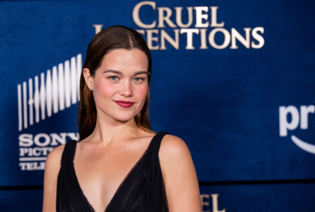 LOS ANGELES, CALIFORNIA - NOVEMBER 19: Actress Sarah Catherine Hook attends the Los Angeles Premiere of Prime Video's "Cruel Intentions" at The Ebell Club of Los Angeles on November 19, 2024 in Los Angeles, California. (Photo by Amanda Edwards/Getty Images)