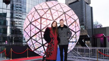 Rita Ora and Ryan Seacrest are the hosts of 'Dick Clark's New Year's Rockin' Eve' show."