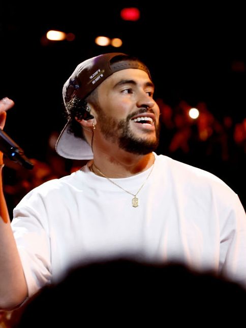 LOS ANGELES, CALIFORNIA - FEBRUARY 05: Bad Bunny performs onstage during the 65th GRAMMY Awards at Crypto.com Arena on February 05, 2023 in Los Angeles, California. (Photo by Emma McIntyre/Getty Images for The Recording Academy)