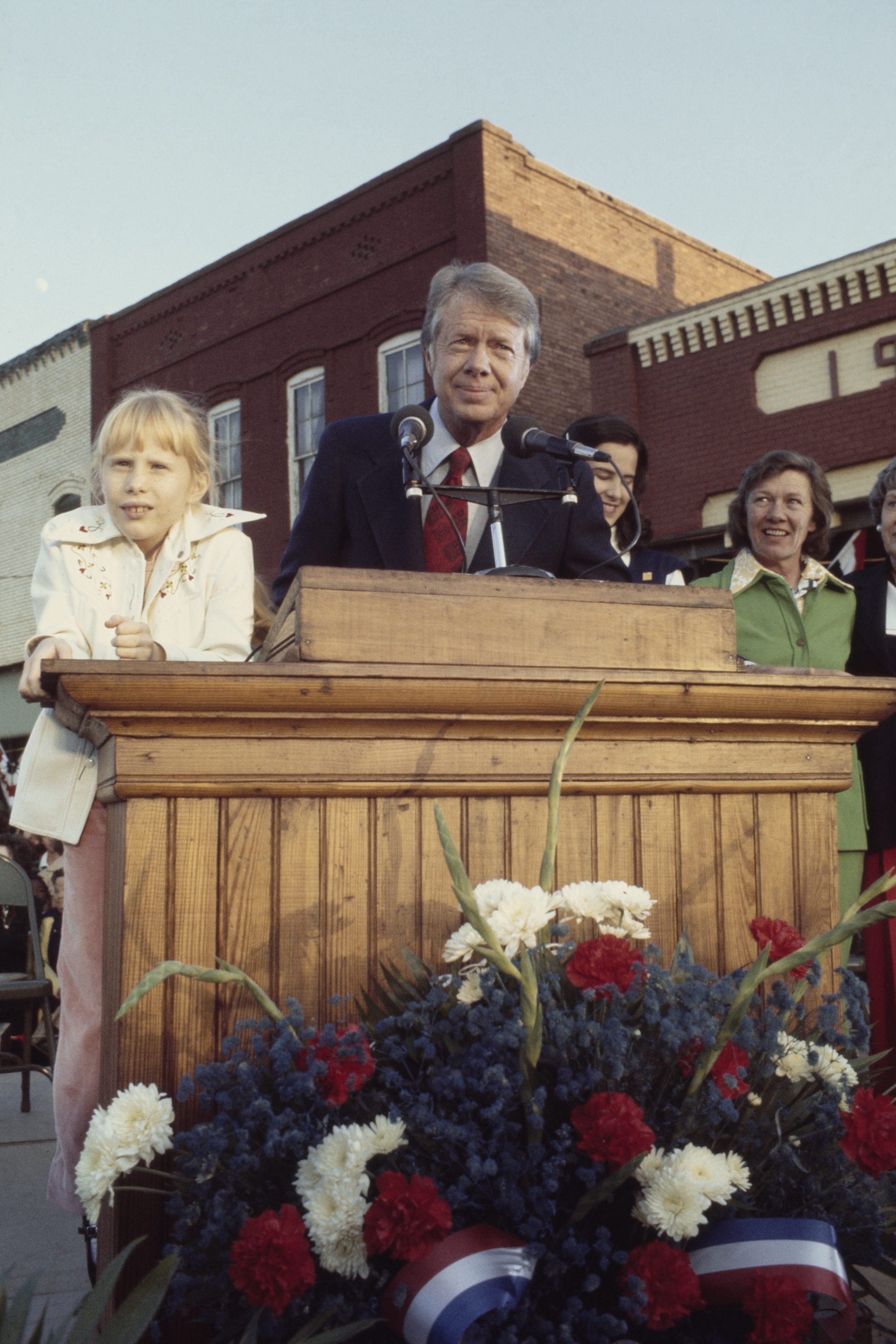 Jimmy Carter And Daughter Amy