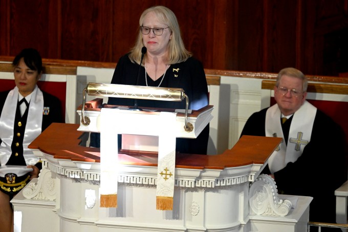 Amy Carter at Rosalynn Carter’s Funeral